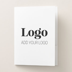 Logo Text Here Elegant Template Custom Any color Pocket Folder