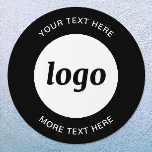 Logo Text Promotional Business Sign