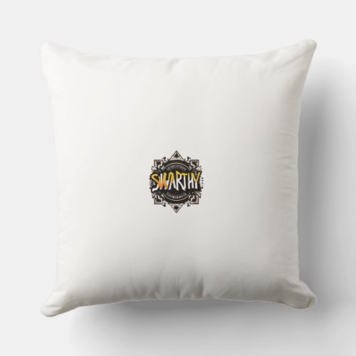 Logo  throw pillow