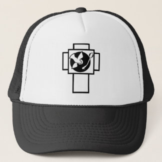 logo trucker hat