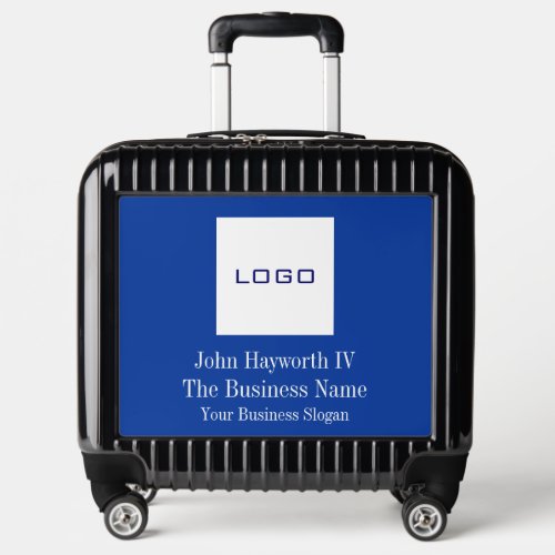 Logo Upload Business Artist Crafter Pilot Carry On Luggage