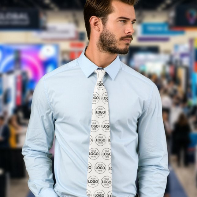 Logo Upload Custom Business Neck Tie (Creator Uploaded)