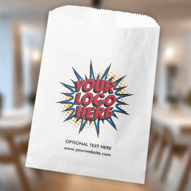 Logo Upload Custom Business Paper Favor Bag (Creator Uploaded)