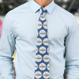 Logo Upload Custom Color Business Neck Tie