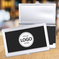 Logo Upload Modern Simple Black
