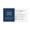 Logo website social media modern navy blue white
