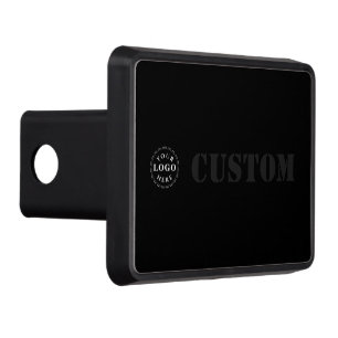 Logo with Custom Text Hitch Cover Design