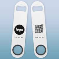 Logo With Text QR Code Business