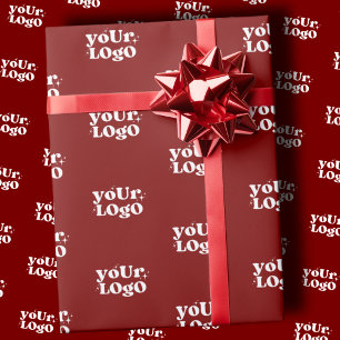 Logo Wrapping Paper, Business Logo Wrapping Paper