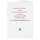 logocat04w10, I've been thinking about you! Cards (Back)