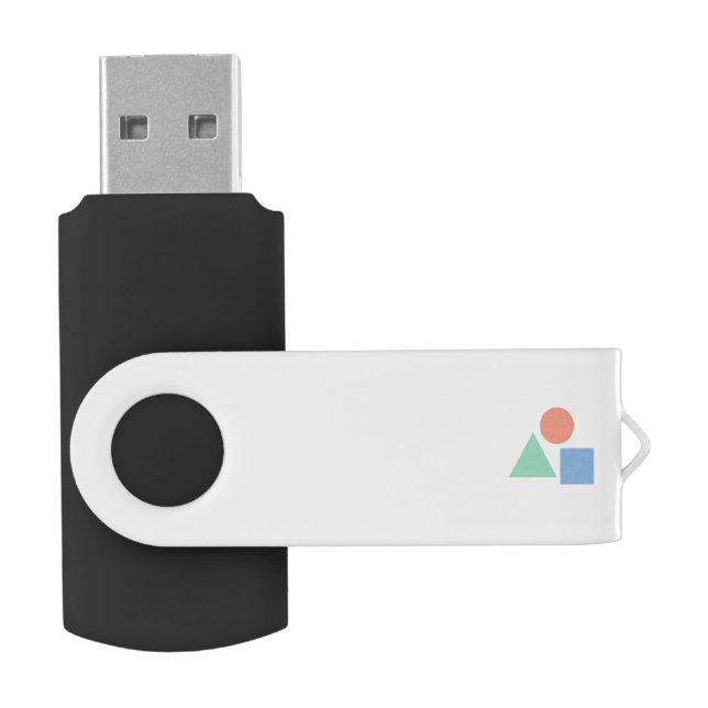 Logomaker USB Swivel Flash Drive (Opened)