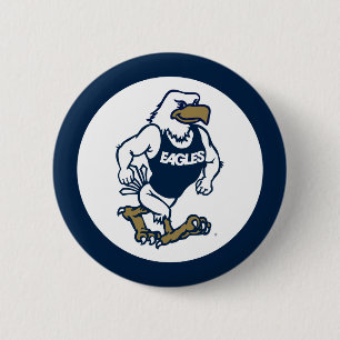 Logos->Strutting Eagle Button