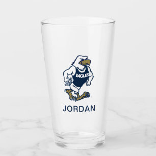 Logos->Strutting Eagle Glass