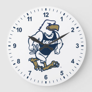 Logos->Strutting Eagle Large Clock