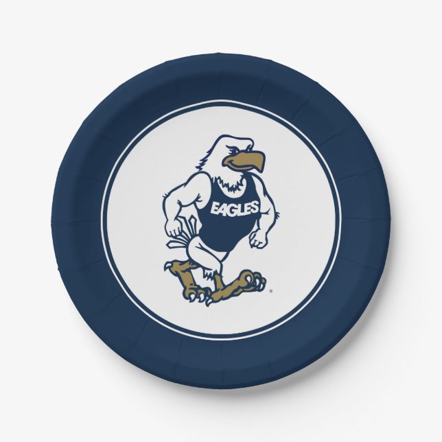 Logos->Strutting Eagle Paper Plates (Front)
