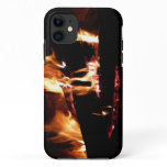 Logs in the Fireplace Warm Fire Photography iPhone 11 Case