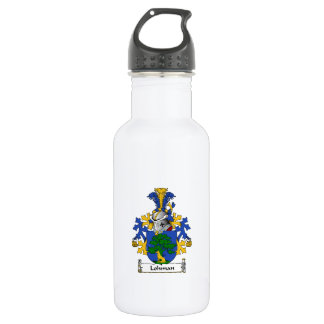 Lohman Family Crest Water Bottle