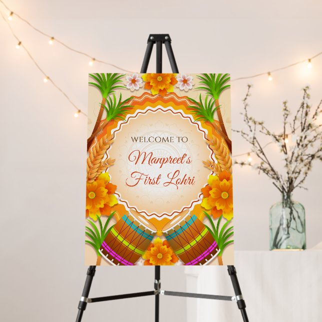Lohri Welcome Signs Lohri posters, Lohri Signs (In Situ (Stand))