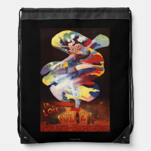 Loie Fuller at Folies-Bergere Theatre Drawstring Bag