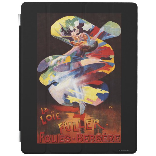 Loie Fuller at Folies-Bergere Theatre iPad Smart Cover (Front)
