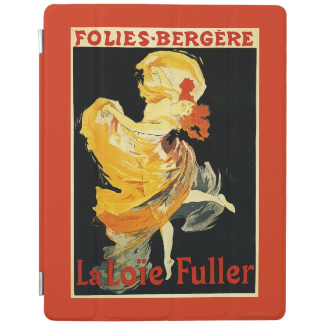 Loie Fuller at the Folies-Bergere Theatre iPad Smart Cover (Front)