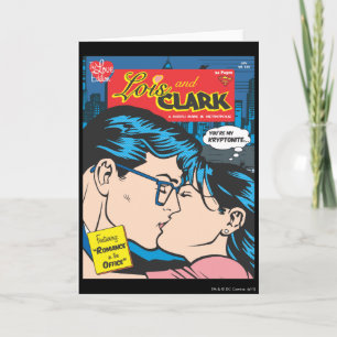 Lois and Clark Comic Card