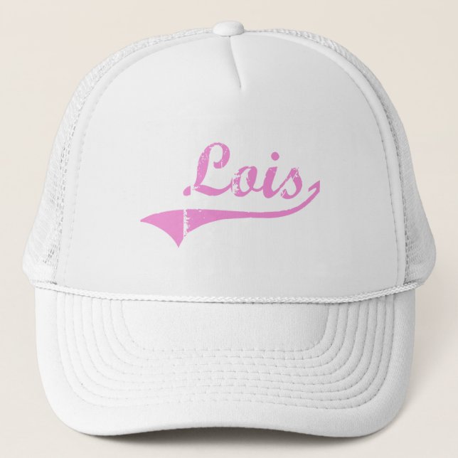 Lois Classic Style Name Trucker Hat (Front)