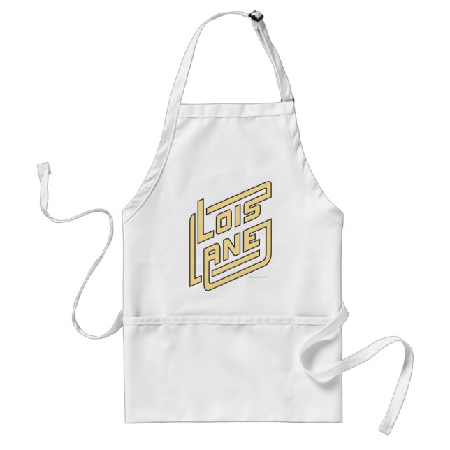 Lois Lane Logo Adult Apron (Front)