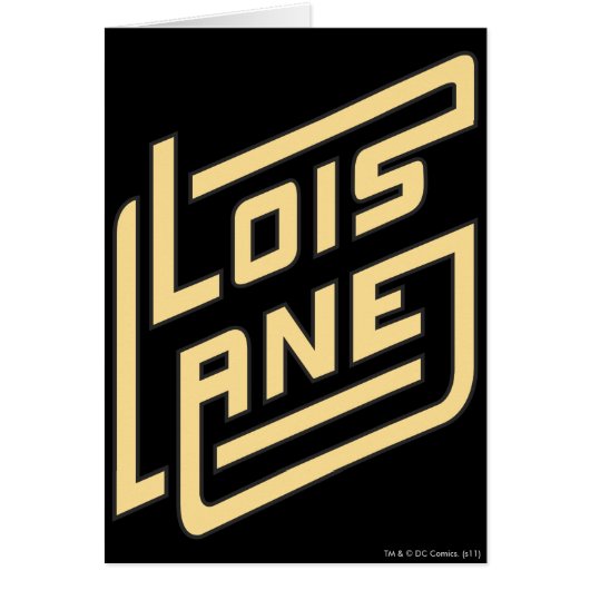 Lois Lane Logo Cards (Front)
