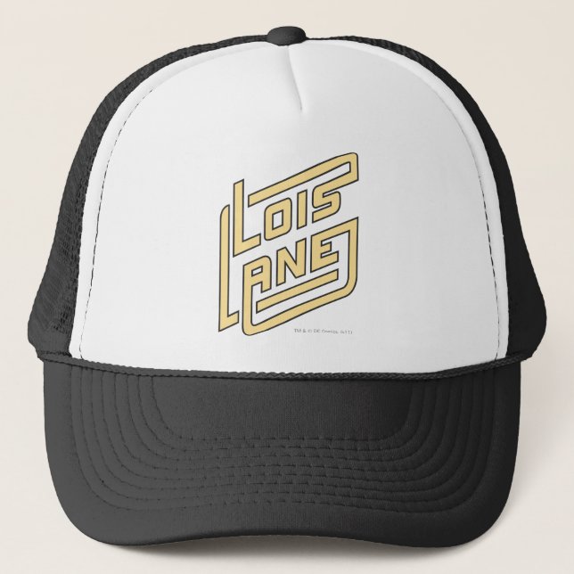 Lois Lane Logo Trucker Hat (Front)