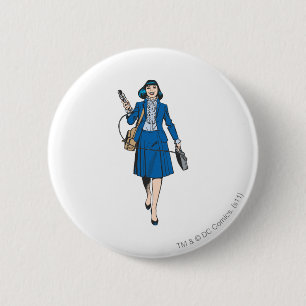 Lois Lane with Microphone Button