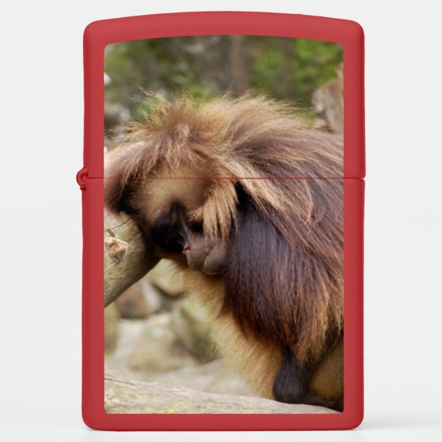 Loitering Monkey Zippo Lighter (Front)