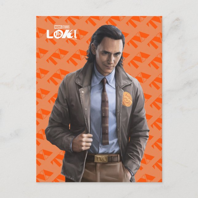 Loki Character Art Postcard (Front)