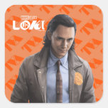Loki Character Art Square Sticker