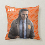 Loki Character Art Throw Pillow