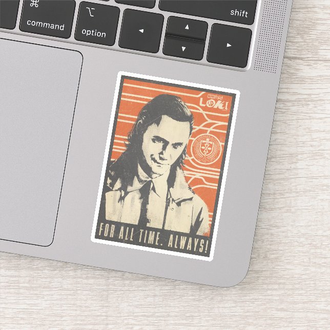 Loki - For All Time. Always! Sticker (Detail)