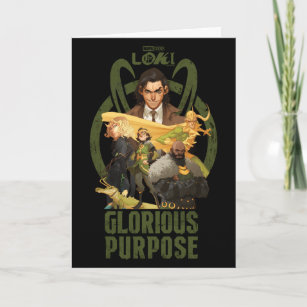 Loki Group Illustration - Glorious Purpose Card