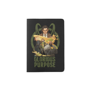 Loki Group Illustration - Glorious Purpose Passport Holder