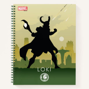 Loki Heroic Silhouette Notebook