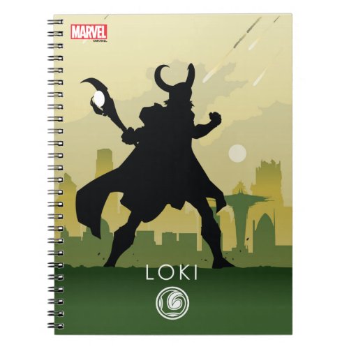Loki Heroic Silhouette Notebook