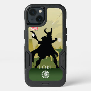 Loki Heroic Silhouette iPhone 13 Case