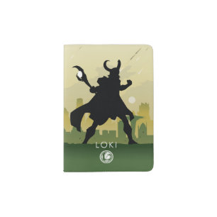 Loki Heroic Silhouette Passport Holder