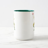 Loki Heroic Silhouette Two-Tone Coffee Mug (Center)