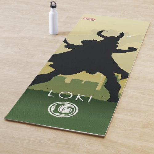 Loki Heroic Silhouette Yoga Mat