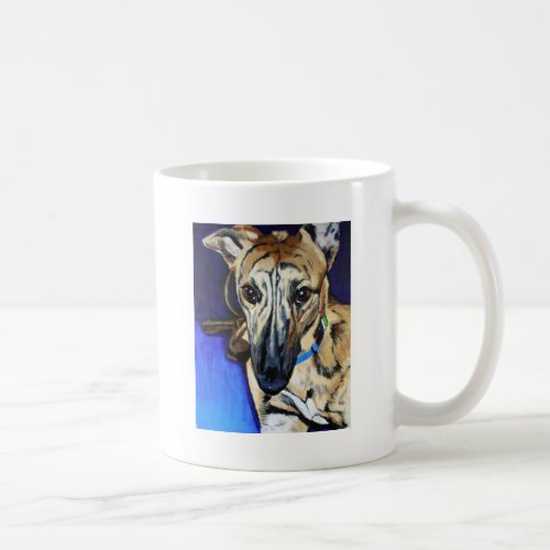 Loki _ Lurcher dog Coffee Mug