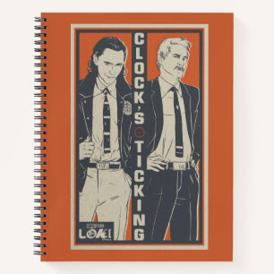 Loki & Mobius - Clock's Ticking Notebook