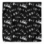 Loki Name Pattern Bandana