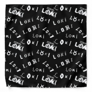 Loki Name Pattern Bandana