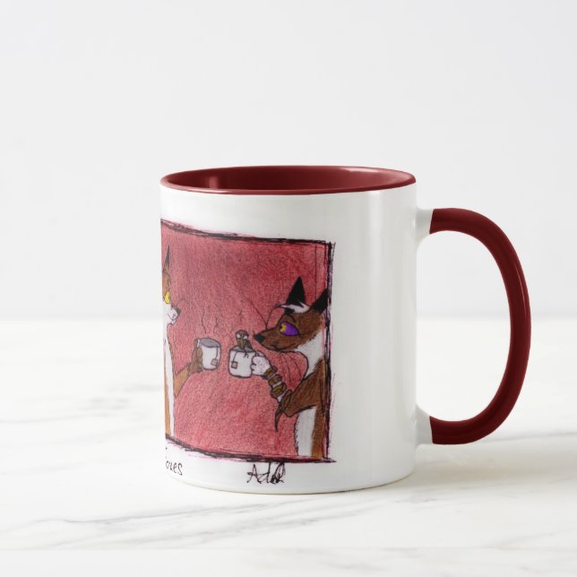 Loki, Noki, and Friends Mug (Right)