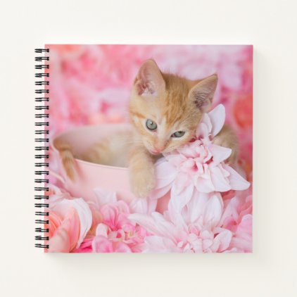 Loki Pink Floral Notebook